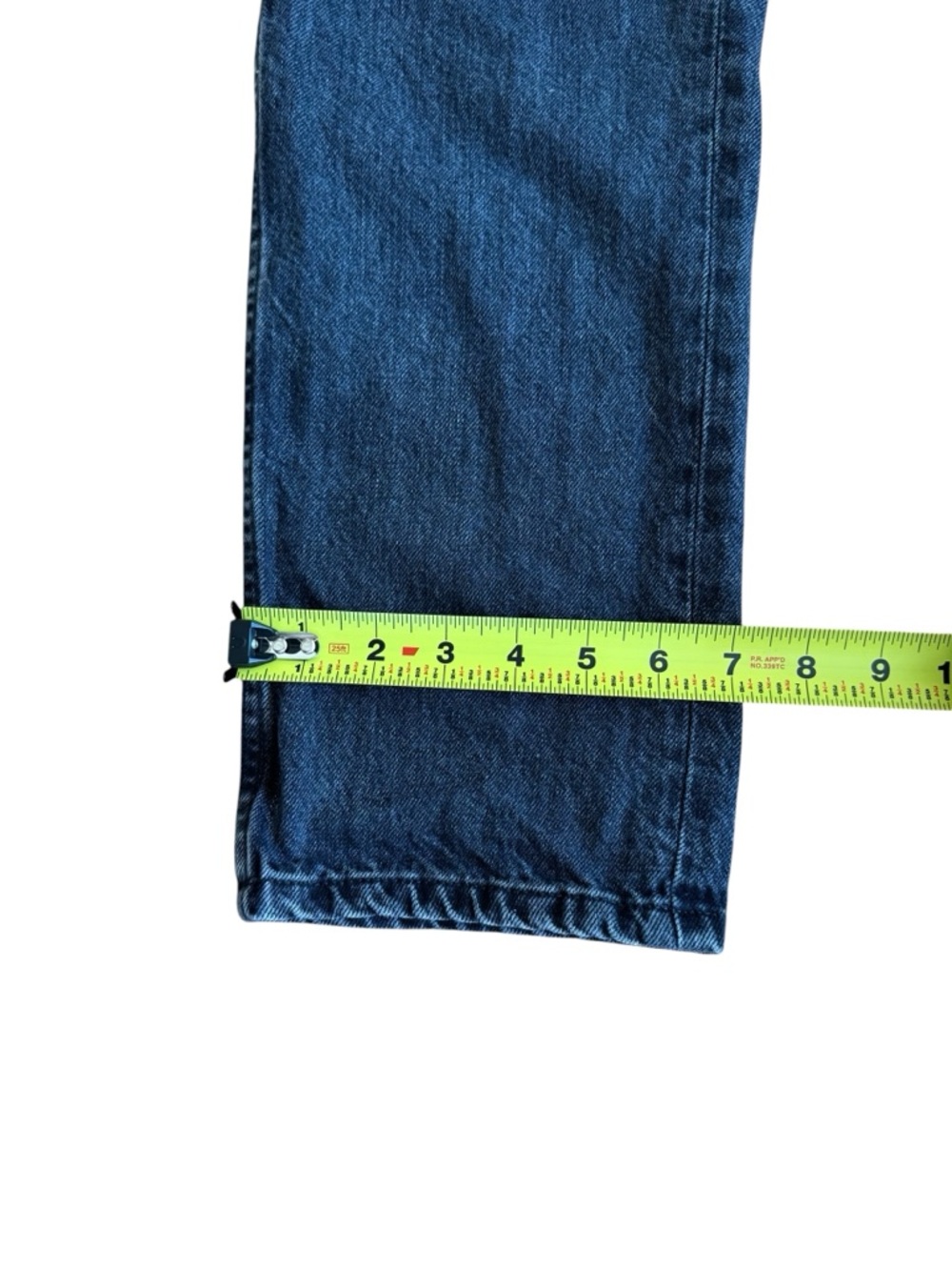 Everlane The Curvy 90s Cheeky Straight Jean Denim Black Dark Organic Cotton 28 - Picture 7 of 11